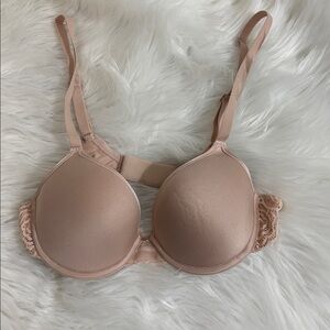 Chantelle Bra pink cream 32B